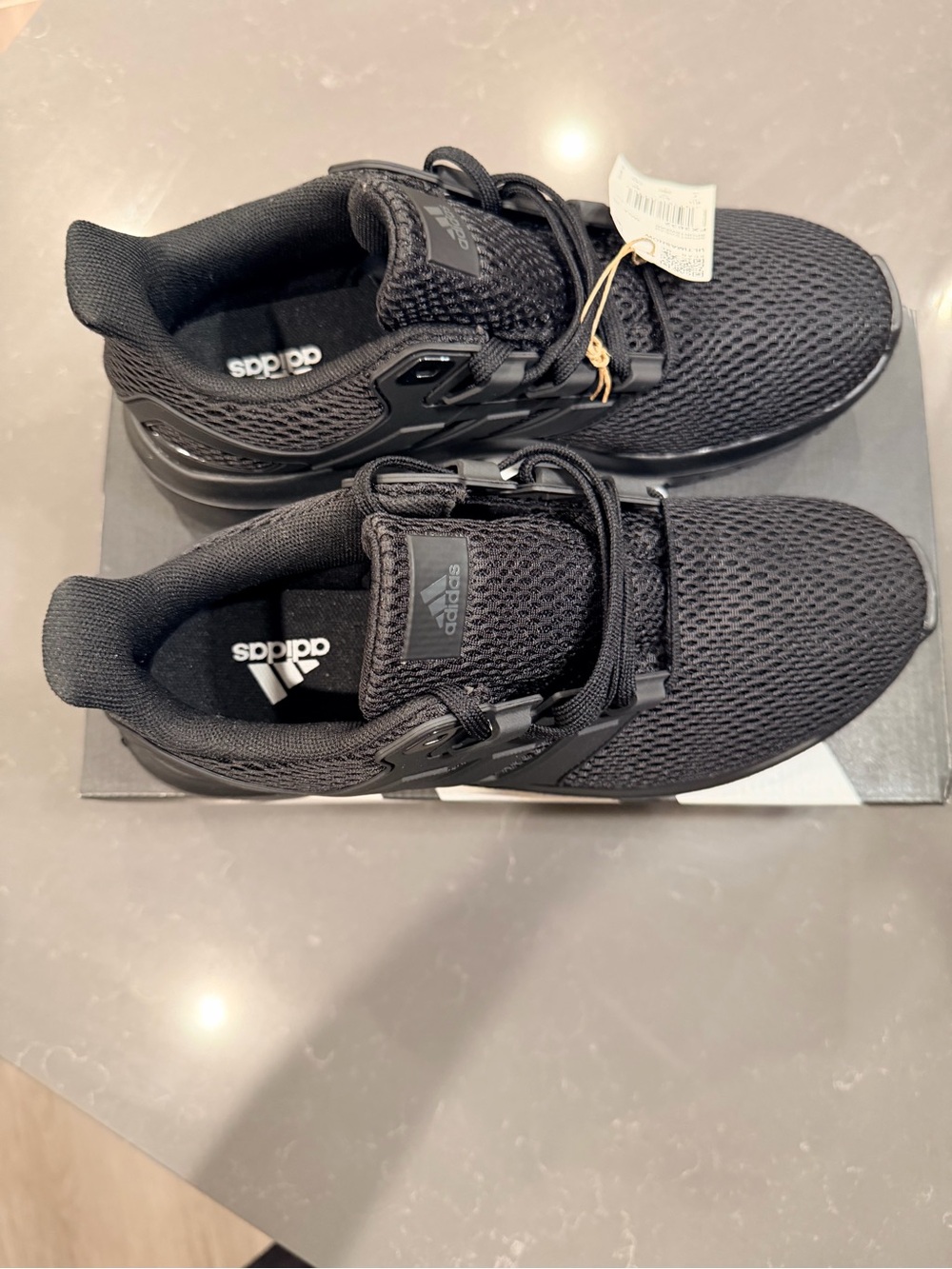 adidas Women’s  Black Mesh Athletic Sneakers